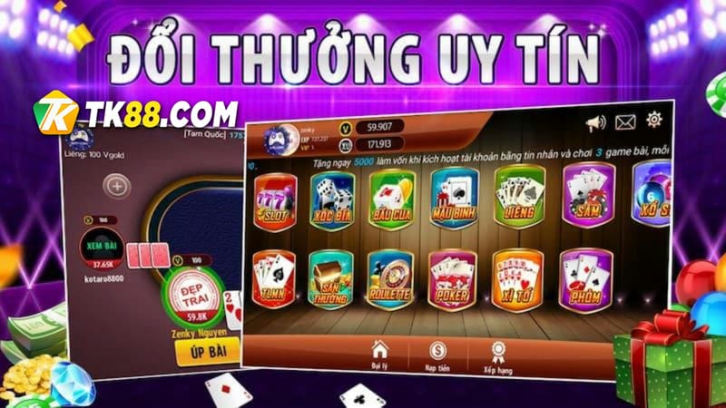 Game bài đổi thưởng xanh chín