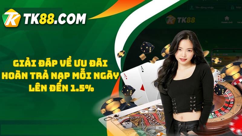 Trả lời câu hỏi của hội viên về sự kiện Hoàn trả nạp mỗi ngày lên đến 1.5%