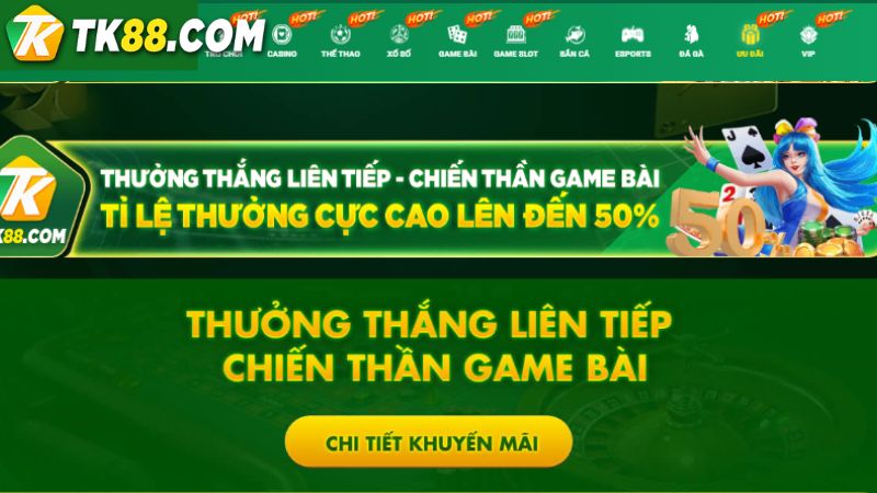 Giới thiệu chung về ưu đãi chiến thần game bài 