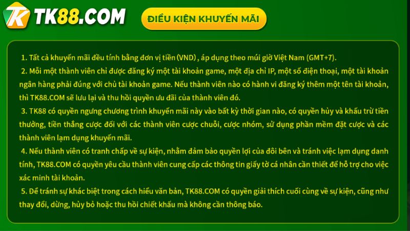 Điều kiện để người chơi tham gia sự kiện đăng ký và tải app nhận ngay 30K 